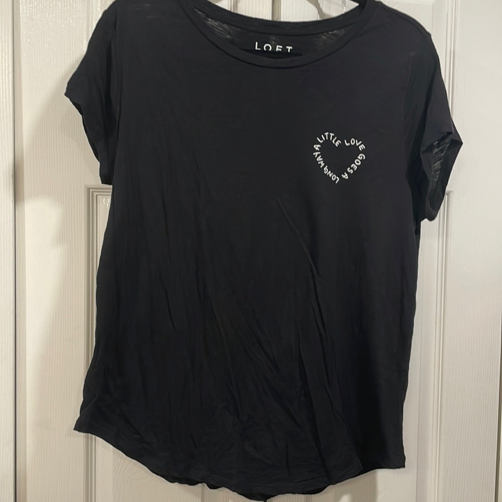 Black Loft Tee